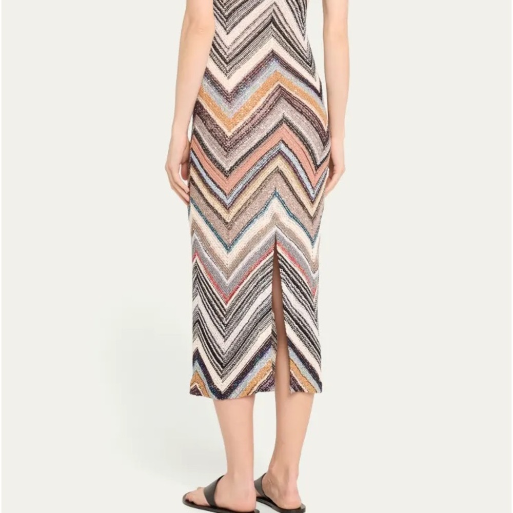 Missoni multicolor chevron dress. Size 38/2